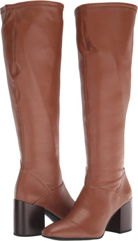 Saddle Brown Wide Calf