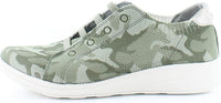 Bzees Women's Golden Knit Sneakers
