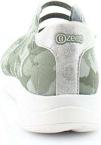 Bzees Women's Golden Knit Sneakers