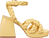 Circus NY by Sam Edelman Women's Mable Braided Block Heel Sandals