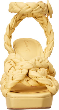 Circus NY by Sam Edelman Women's Mable Braided Block Heel Sandals