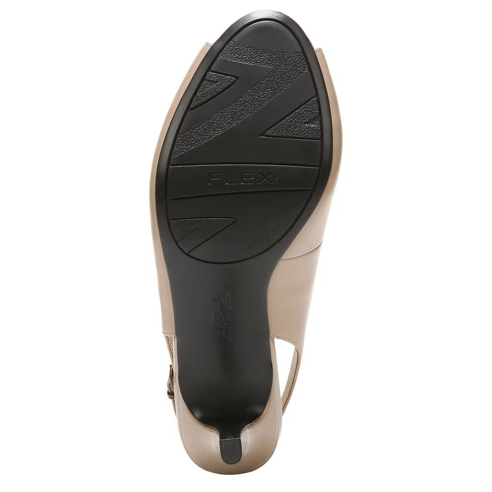 LifeStride Women's Teller Peep Toe Slingback Pump