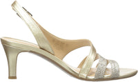 Naturalizer Women's Taimi Strappy Mid Heel Slingback Sandals