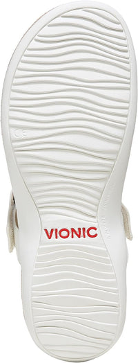 Vionic Women's Rest Wanda Leather Toe Post Slide Sandals