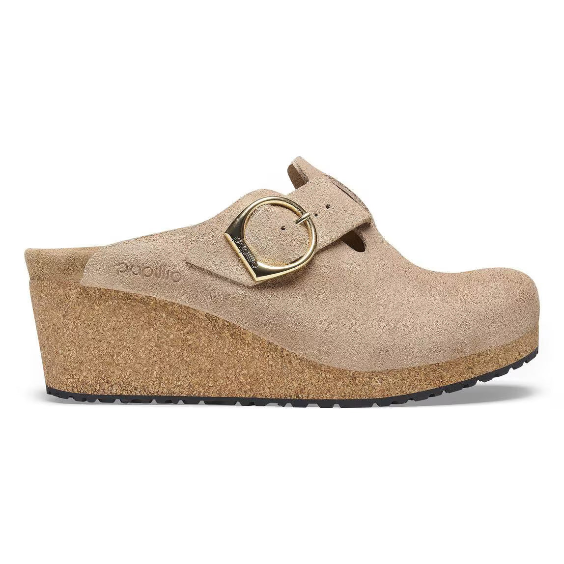Papillio by Birkenstock Women's Fanny Ring Buckle Wedge Clog