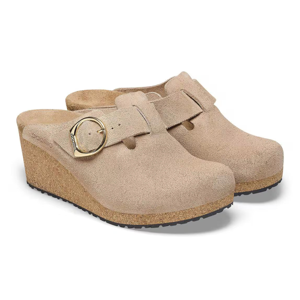 Papillio by Birkenstock Women's Fanny Ring Buckle Wedge Clog