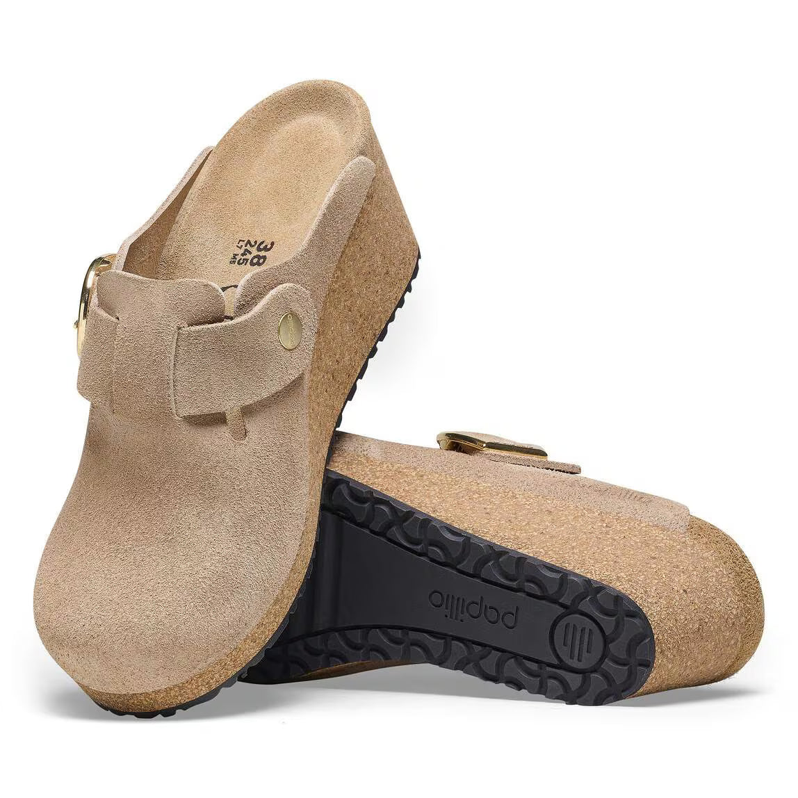 Papillio by Birkenstock Women's Fanny Ring Buckle Wedge Clog