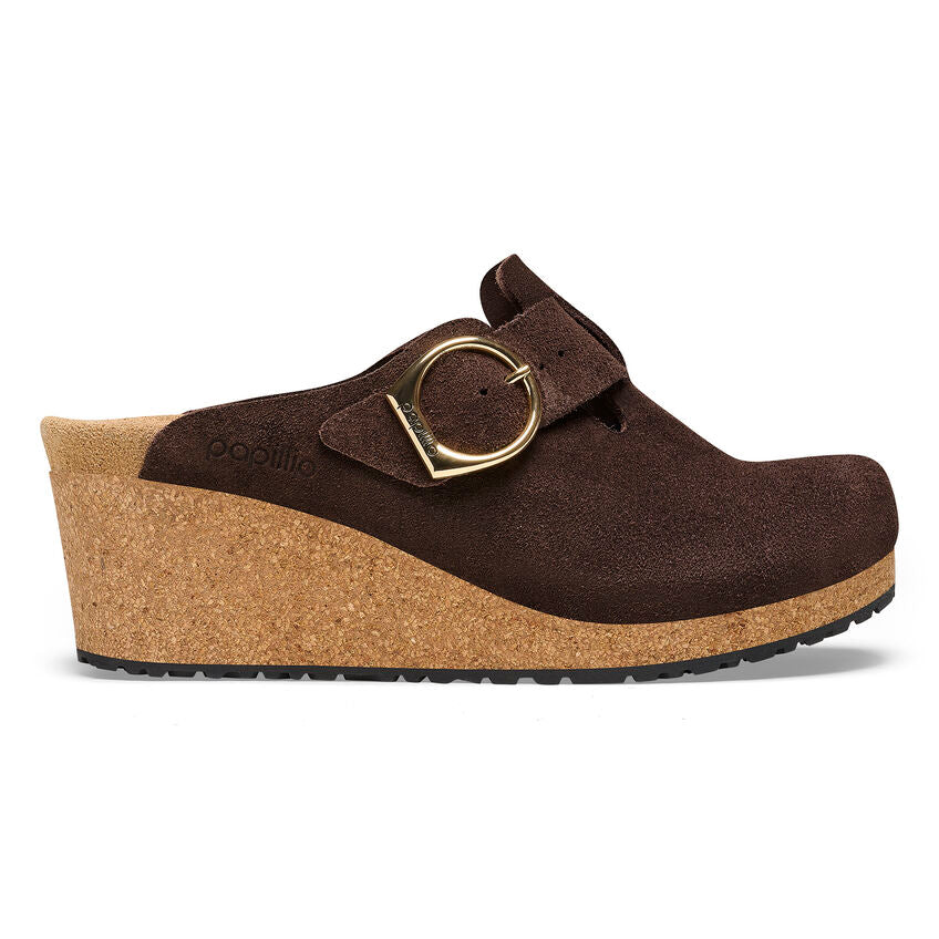 Papillio by Birkenstock Women's Fanny Ring Buckle Wedge Clog