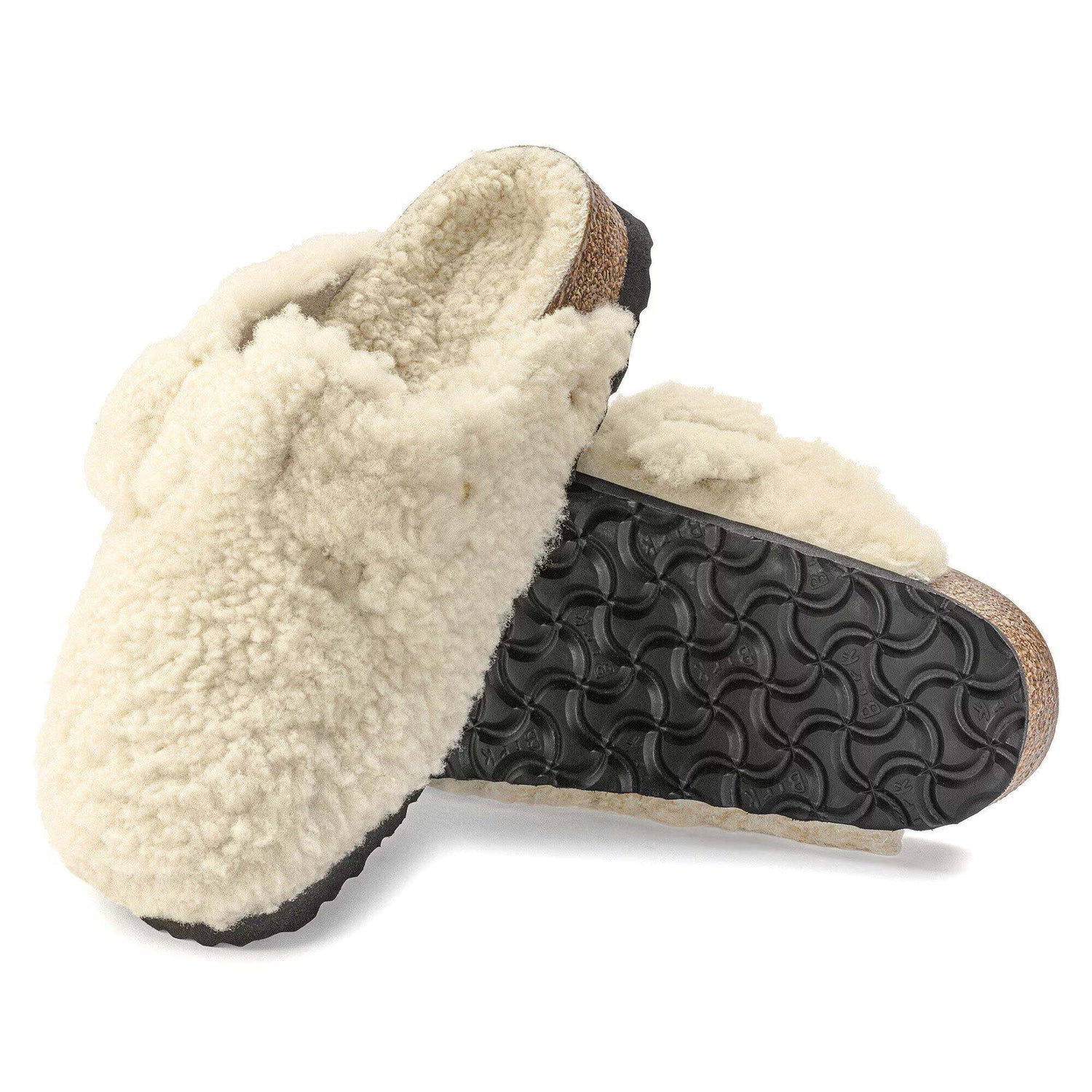 Birkenstock Women's Boston Big Buckle Teddy Clogs