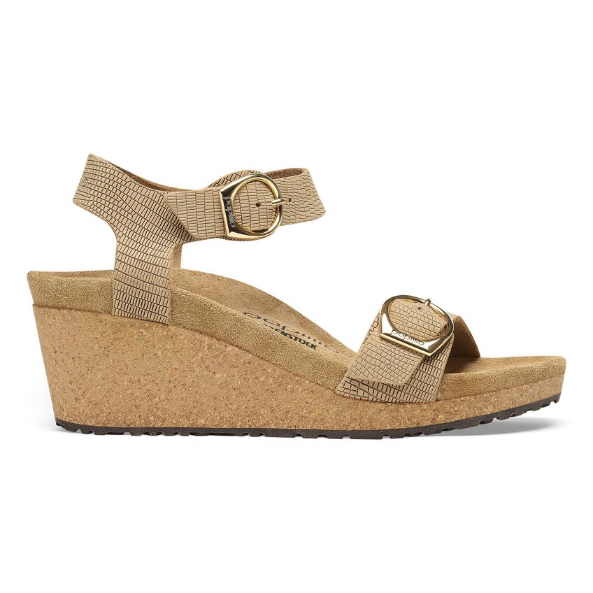 Papillio by Birkenstock Women's Soley Ring Buckle Wedge Sandals