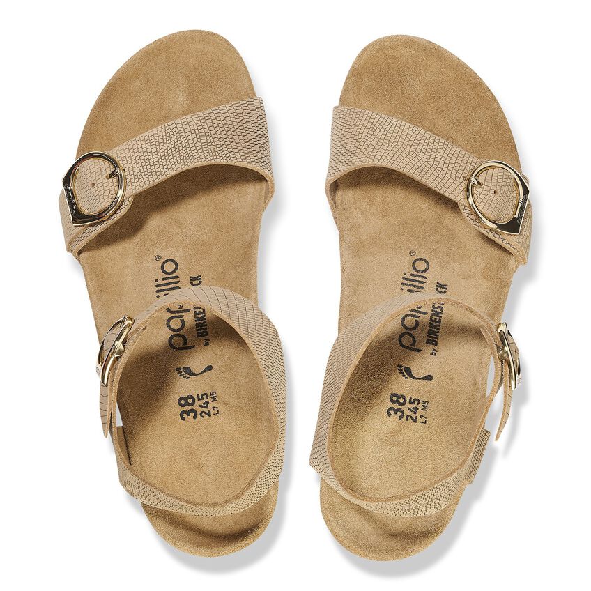 Papillio by Birkenstock Women's Soley Ring Buckle Wedge Sandals