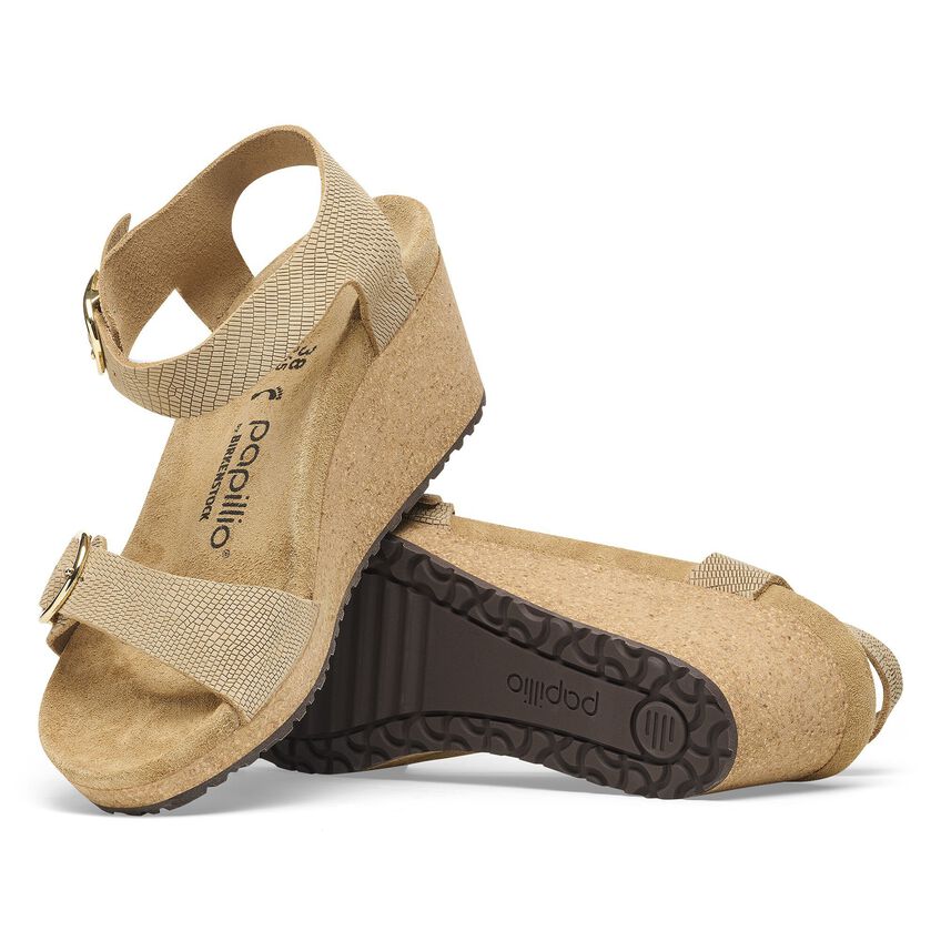 Papillio by Birkenstock Women's Soley Ring Buckle Wedge Sandals