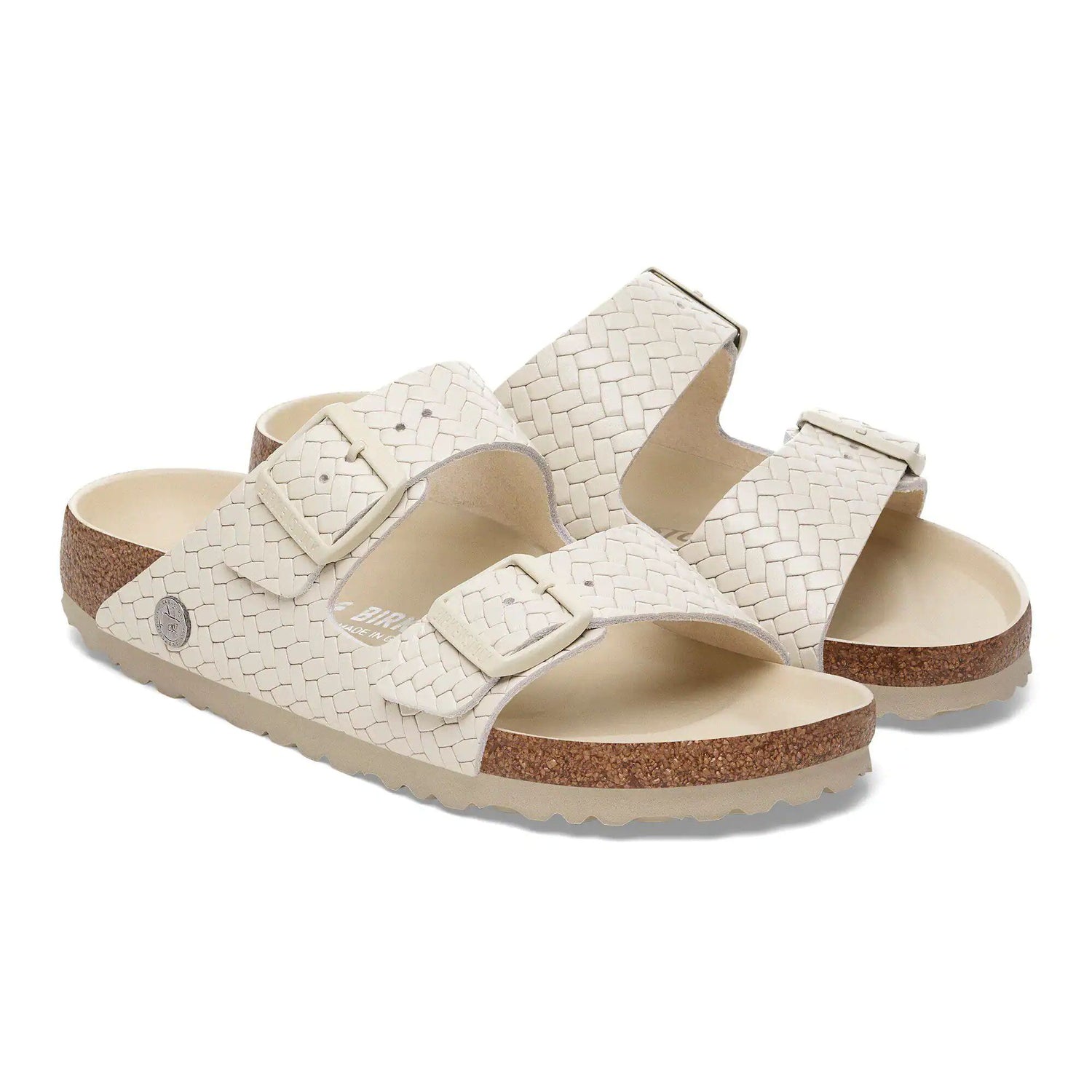 Birkenstock Women's Arizona Woven Embossed Sandals