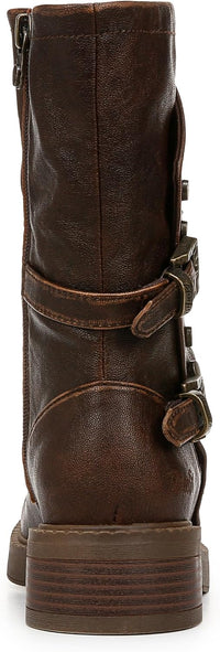 Blowfish Malibu Women's Venice Cuff Moto Mid Shaft Boot