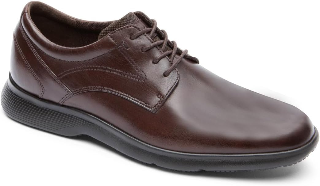 Rockport Men's truFLEX DresSports Plain Toe Oxford, 11.5 Medium / Dark Brown Rockport Men's truFLEX DresSports Plain Toe Oxford, 11.5 Medium / Dark Brown