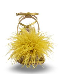 Sam Edelman Women's Layton Feather Strappy Heel