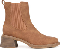 Dr. Scholl's Womens Redux Mid Calf Block Heel Boot