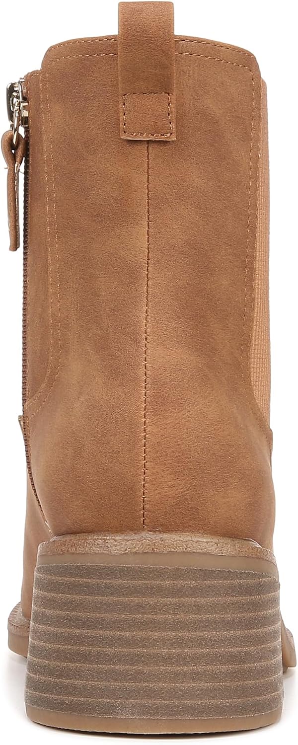 Dr. Scholl's Womens Redux Mid Calf Block Heel Boot