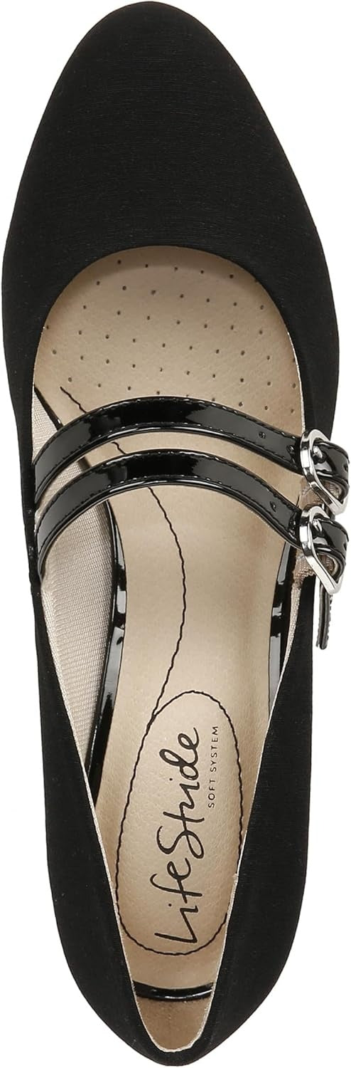 LifeStride Women's True Block Heel Mary Jane Pump