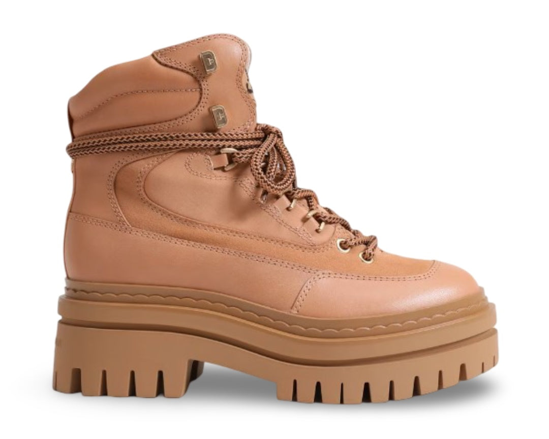 Sam Edelman Women's Kace Lace up Lug Sole Boot
