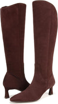Mahogany Brown Wide Calf