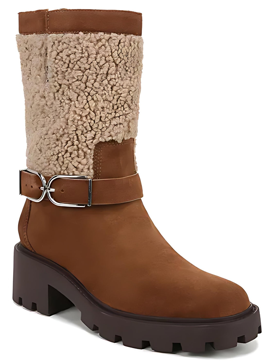 Brown Shearling