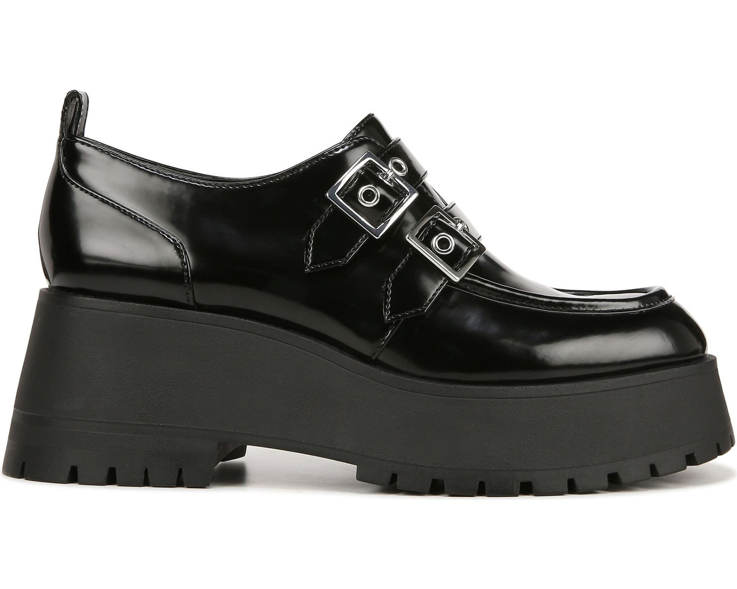 Zodiac Women's Perri Double Buckle Lug Sole Platform Loafer