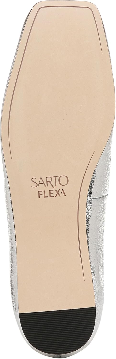 Franco Sarto Womens Flexa Amaya Square Toe Ballet Flat