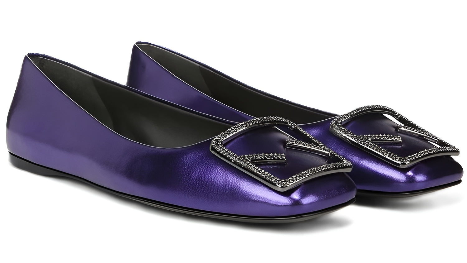Metallic Purple Ornament