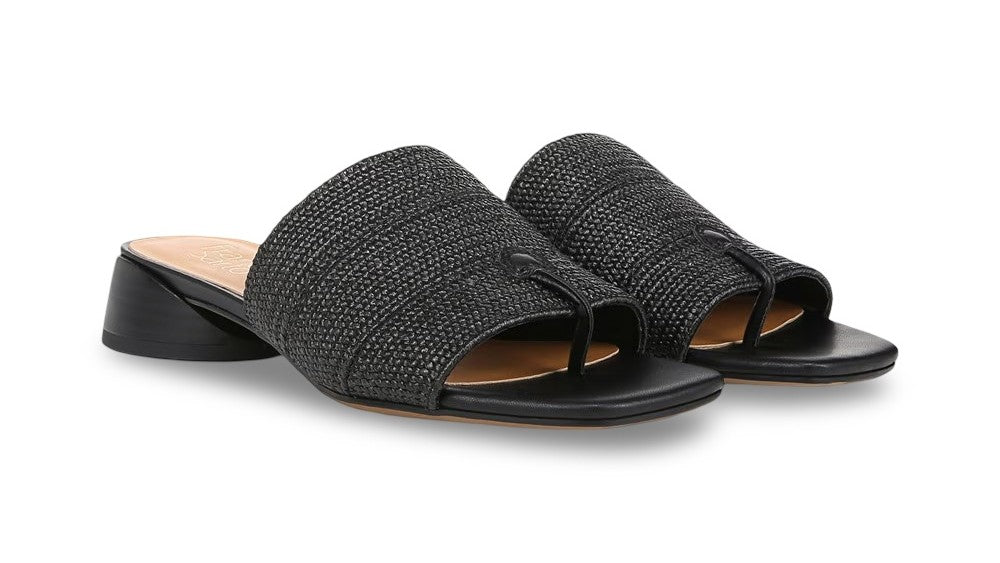 Black Stretch Raffia