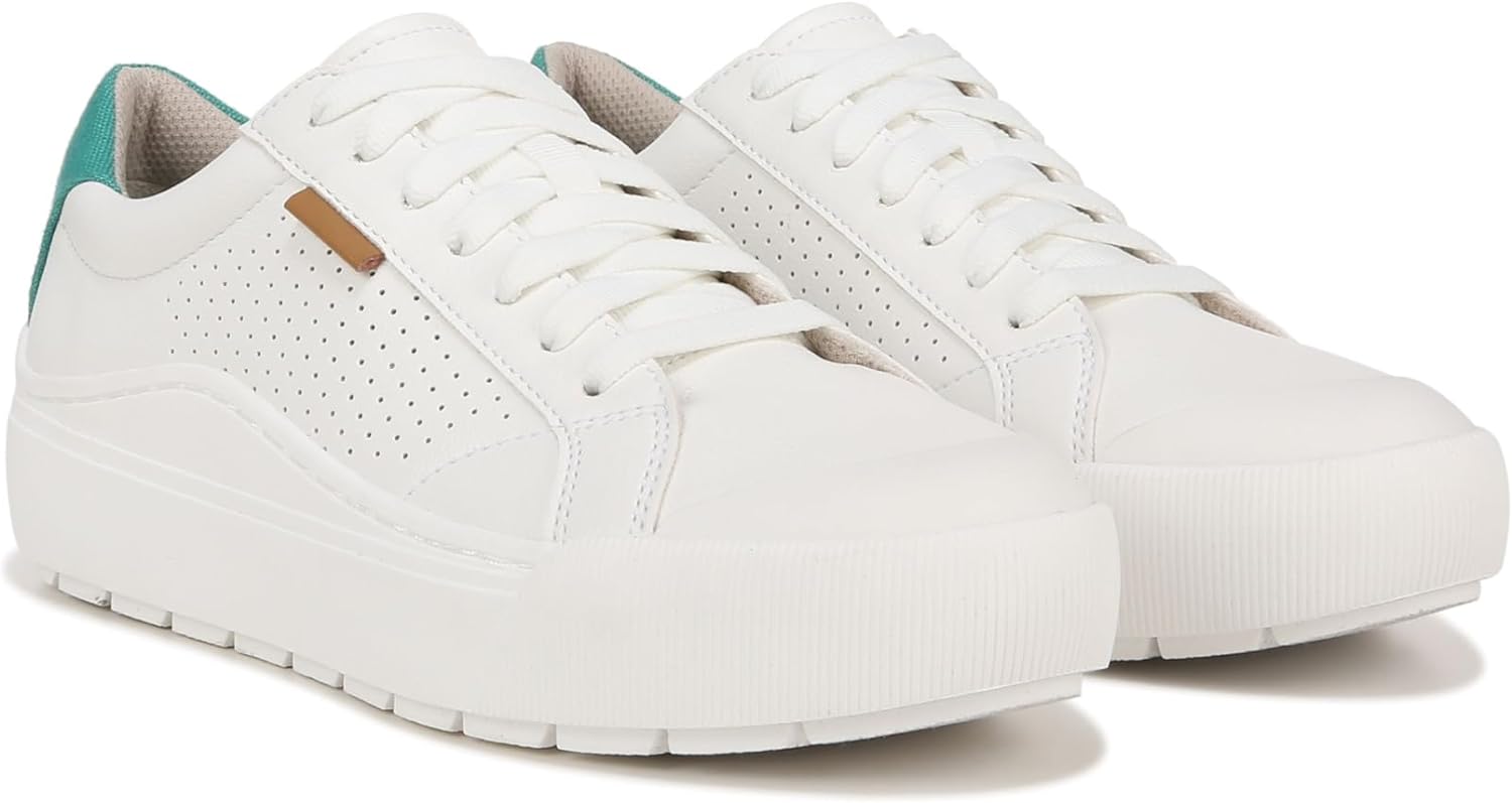 White/Green Perf