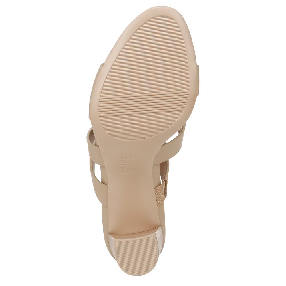 Naturalizer Women's Beaming Strappy Slide Heeled Sandal