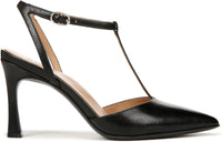 Naturalizer Womens Astrid Pointed Toe T-Strap Pump