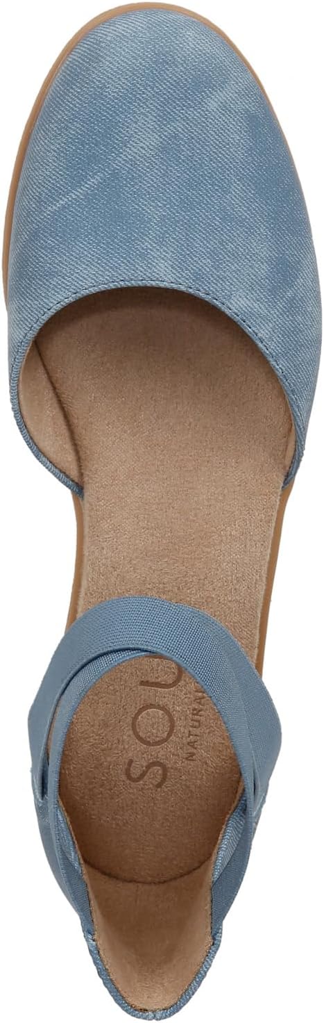 Naturalizer Women's Intro Ankle Strap Flat