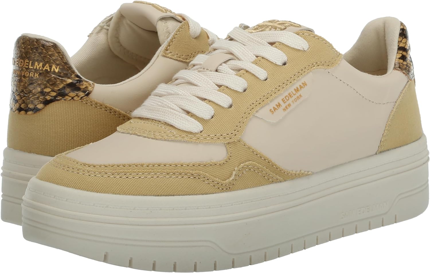 Cream/Saffron Tan
