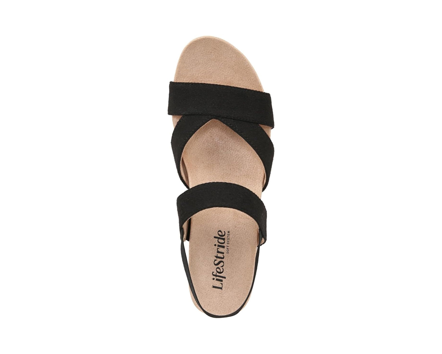 LifeStride Women's Danita Strappy Wedge Sandal