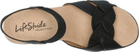 Lifestride Womens Zuri Ankle Strap Sandals