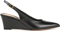Franco Sarto Women's Tessa Pointed Toe Slingback Wedge Pump
