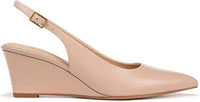 Franco Sarto Women's Tessa Pointed Toe Slingback Wedge Pump