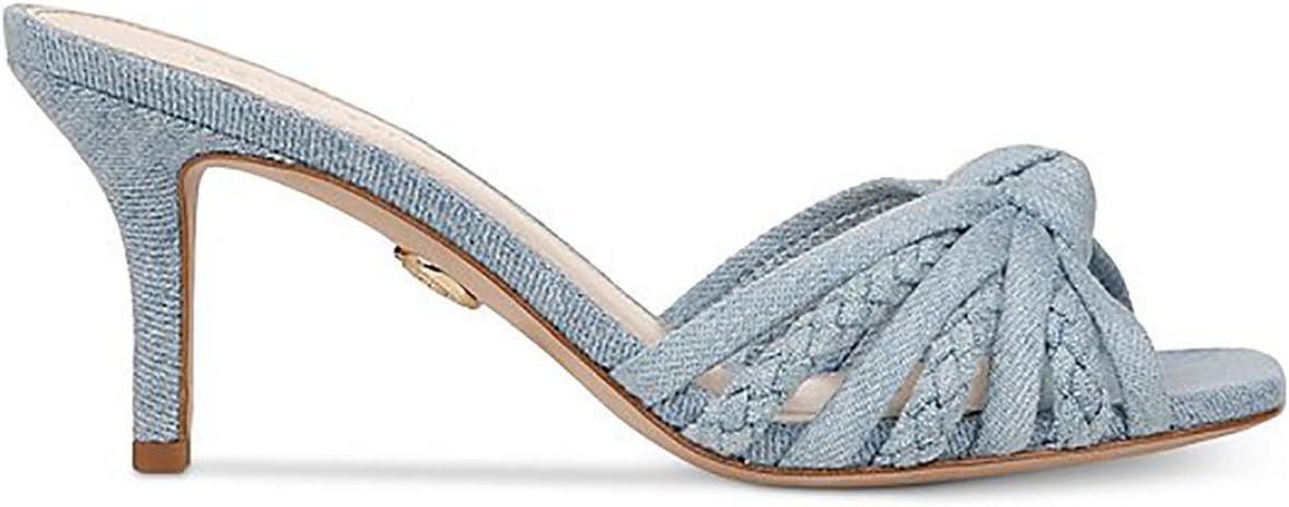Veronica Beard Women's Misa Knot-Front Heel Sandals