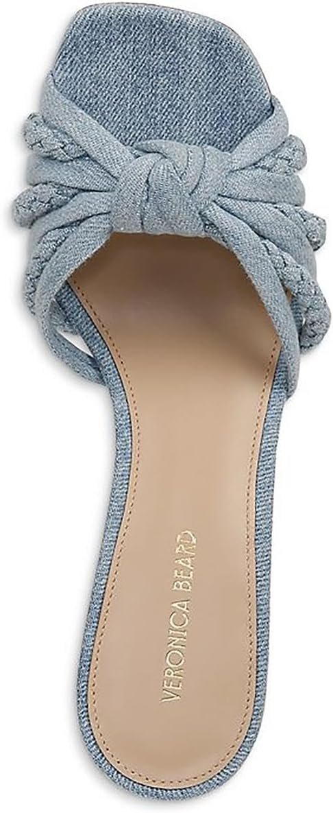 Veronica Beard Women's Misa Knot-Front Heel Sandals
