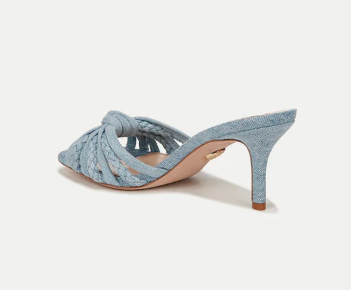 Veronica Beard Women's Misa Knot-Front Heel Sandals
