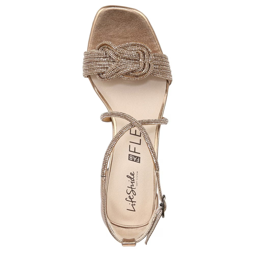 Lifestride Women's Captivate Block Heel Dress Sandal