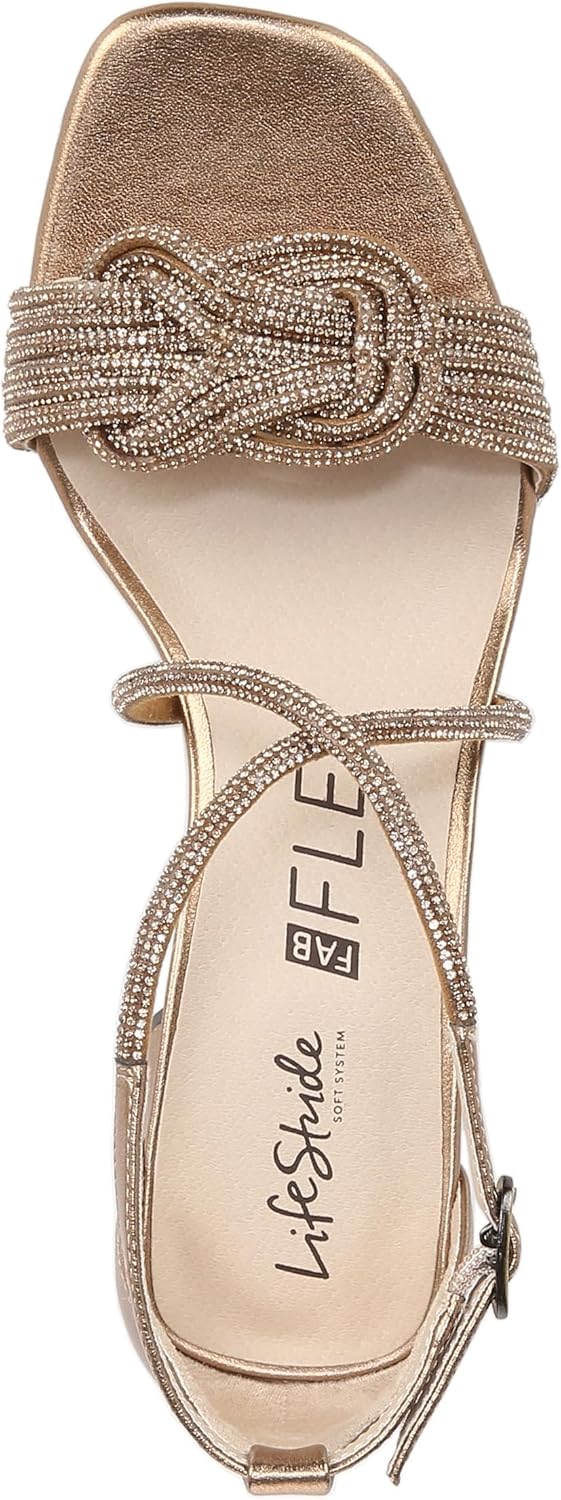 Lifestride Women's Captivate Block Heel Dress Sandal