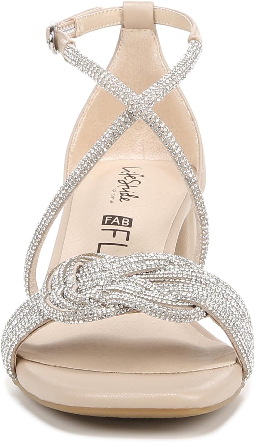 Lifestride Women's Captivate Block Heel Dress Sandal