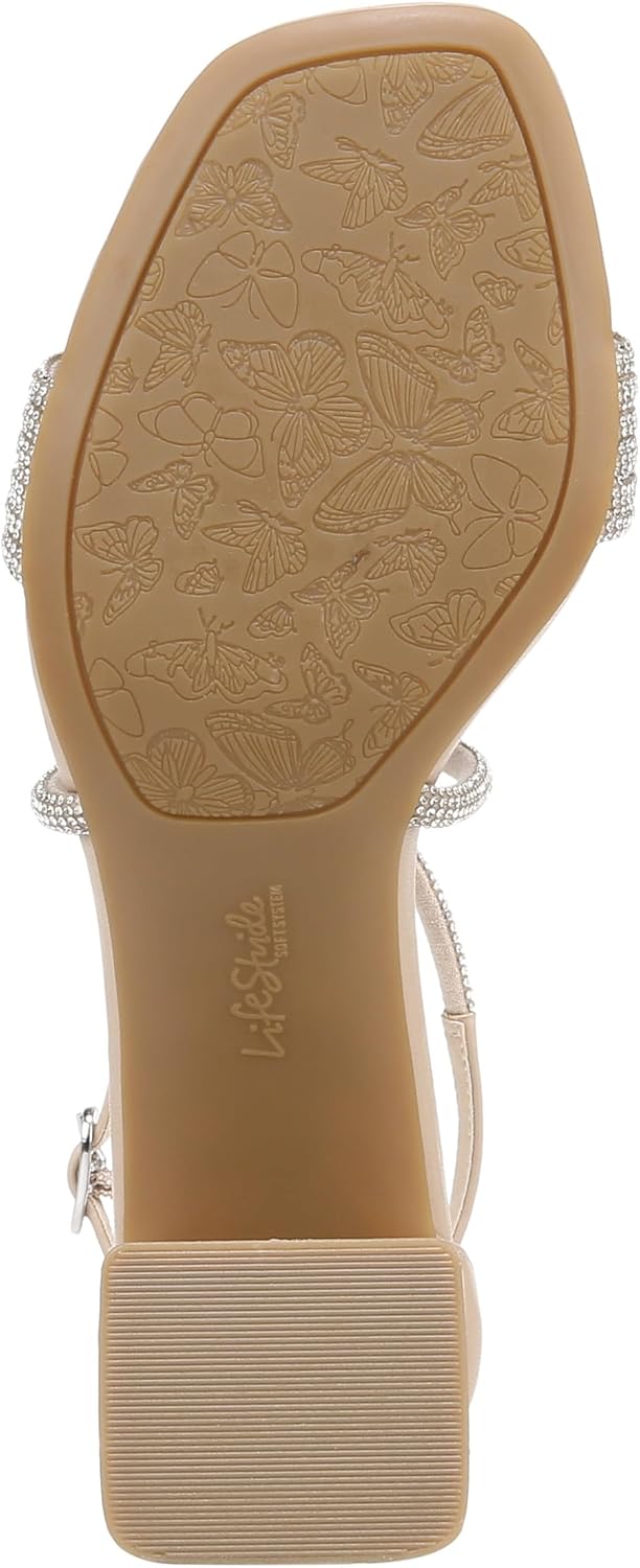 Lifestride Women's Captivate Block Heel Dress Sandal