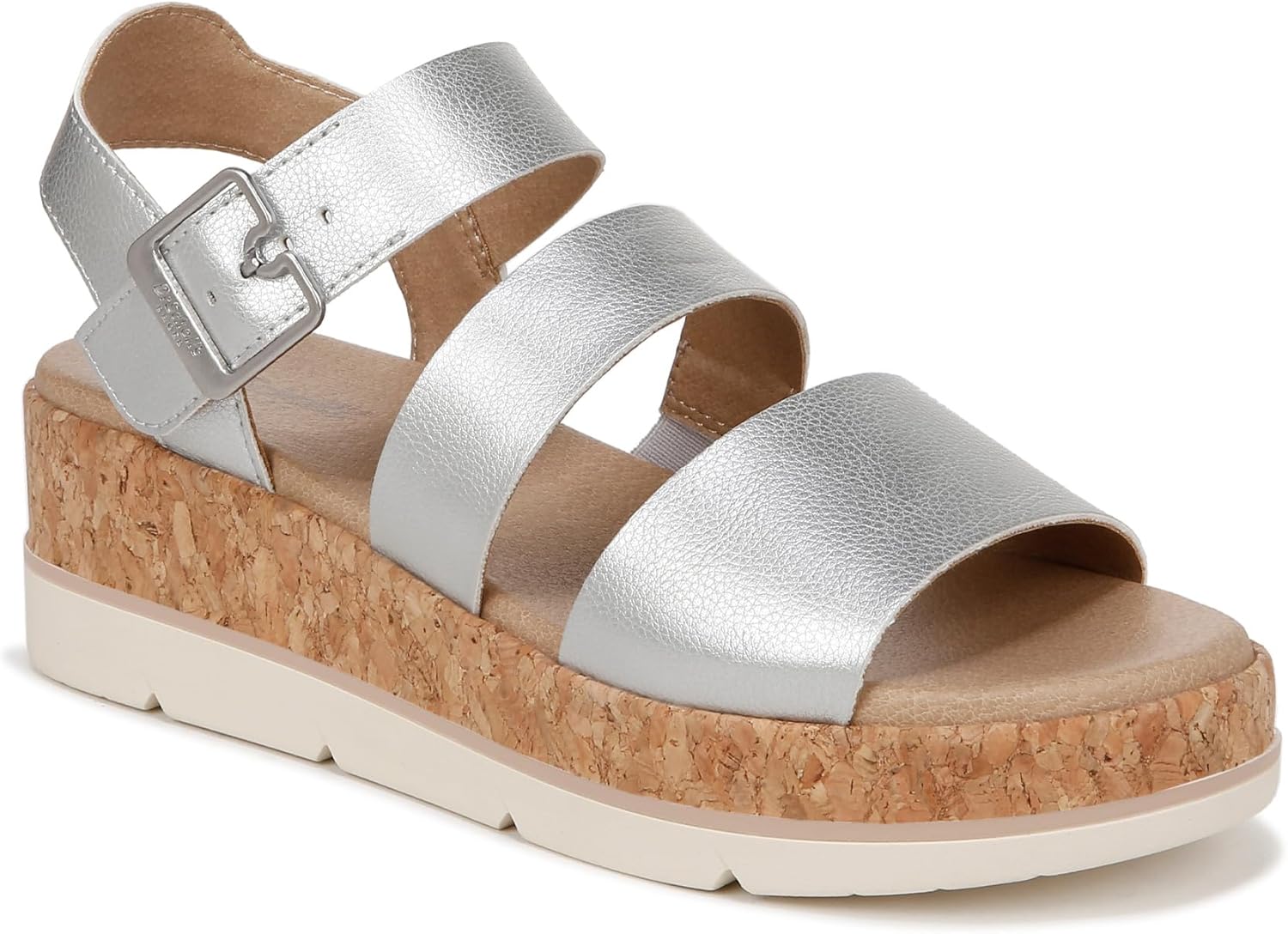 Silver Metallic/Cork