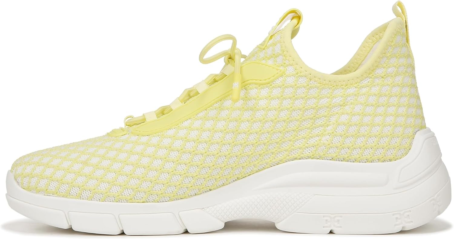 Sam Edelman Womens Cami Lace Up Knit Sneaker
