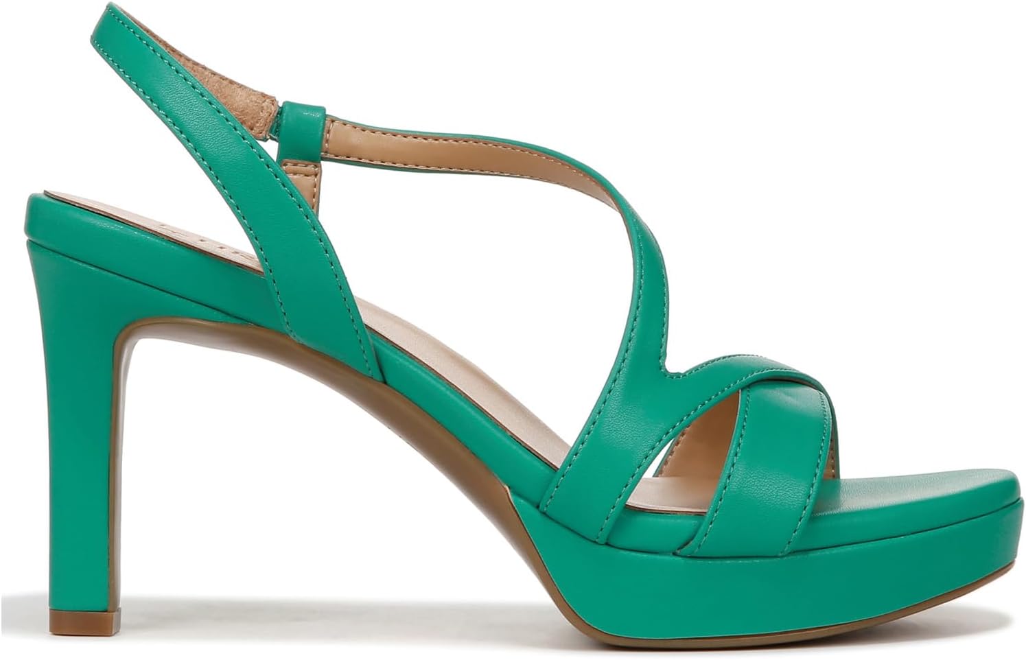 Naturalizer Womens Abby Strappy Platform Dress Sandals