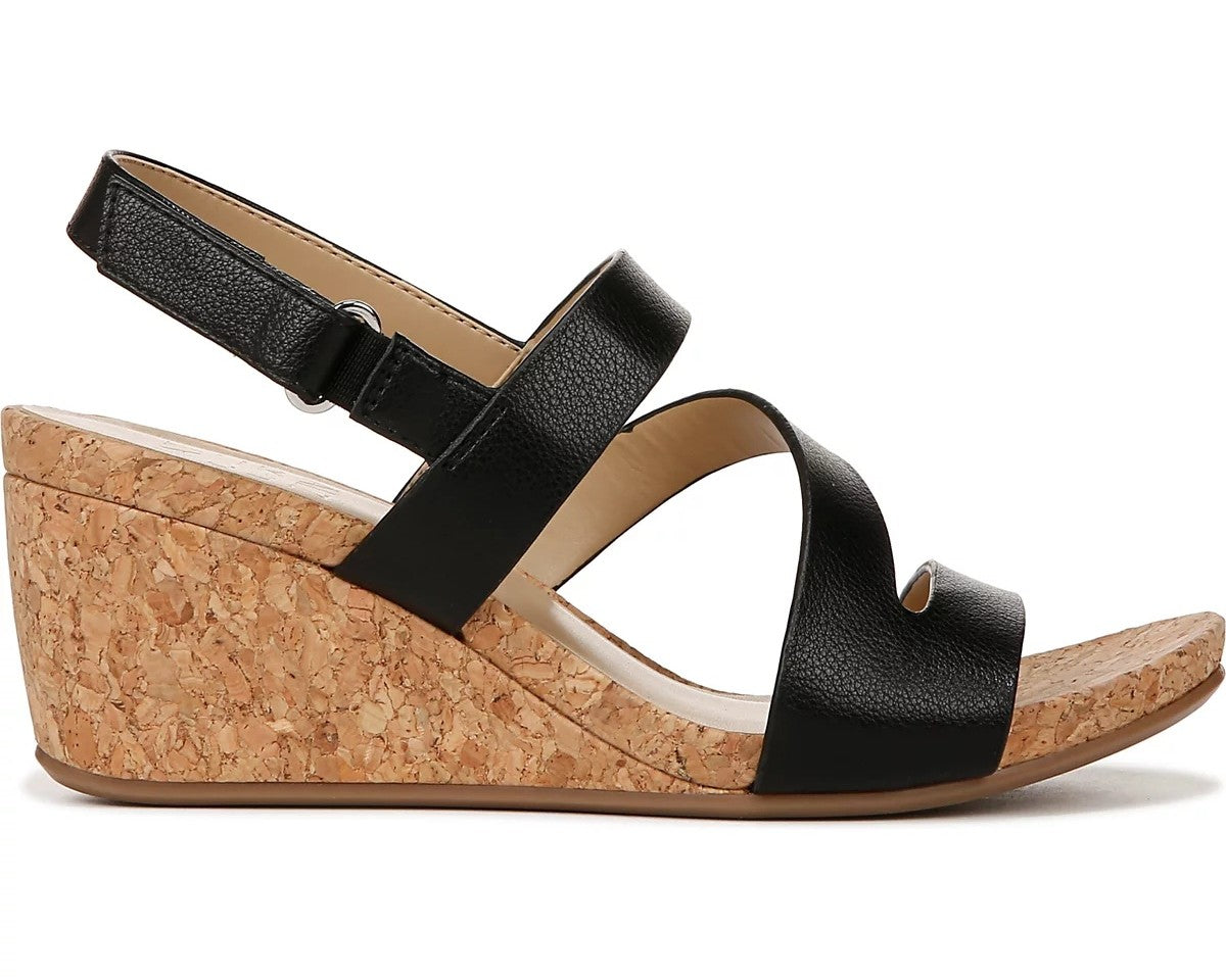 Naturalizer Womens Adria Strappy Wedge Sandals